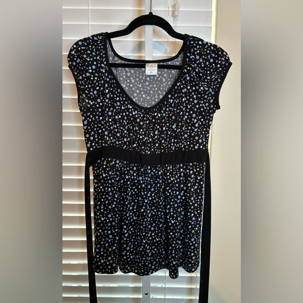 Printed Maternity Blouse-Size Medium